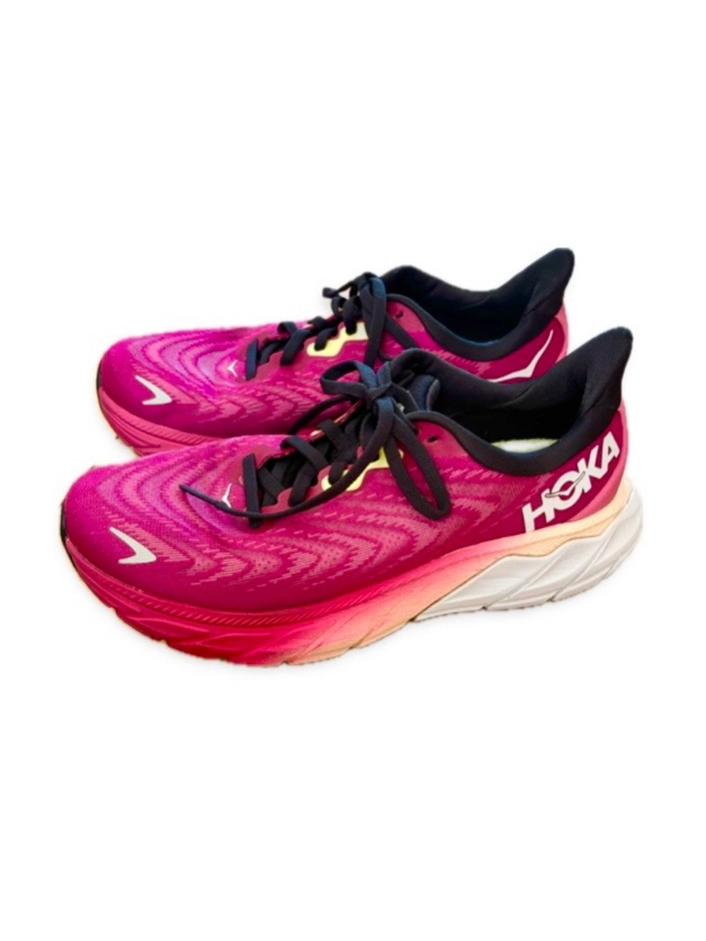 HOKA One One Arahi 6 Festival Fuschia Size 7B Stability Running Shoes